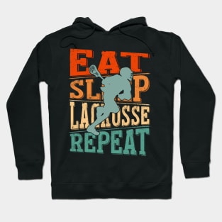 Eat Sleep Lacrosse Repeat Hoodie